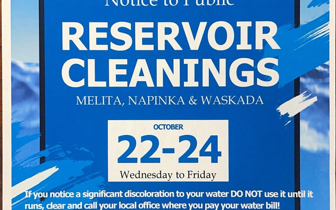 Reservoir Cleaning Oct 2025