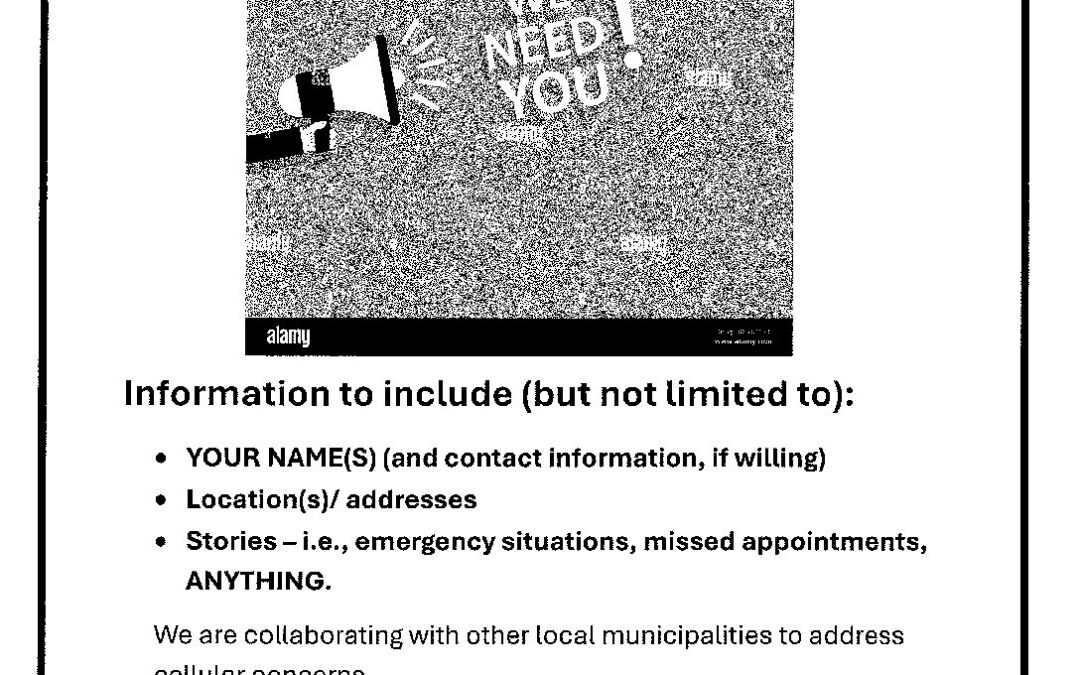 Tell your poor celluar service story